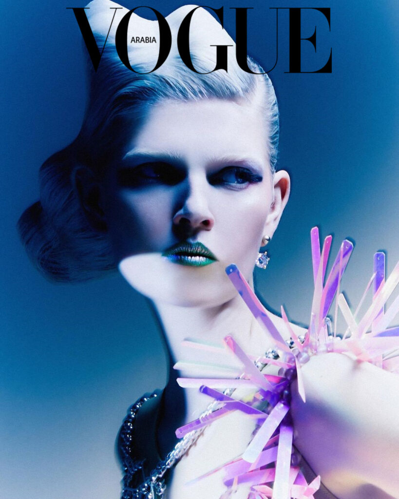 Ola Rudnicka for VOGUE Arabia captured by Bohdan Bohdanov